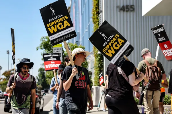 SAG-AFTRA & WGA on Strike